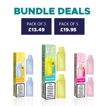 Lost Mary BM600 Prefilled Replacement Pods - Starting From £4.99